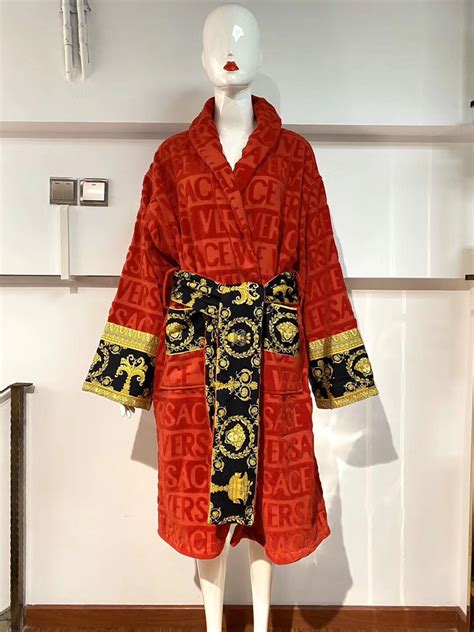 best replica versace bath robe for sale|versace robes bathrobe.